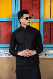 Black Kurta Trouser with Waistcoat
