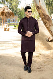Plum Kurta Trouser with Waistcoat