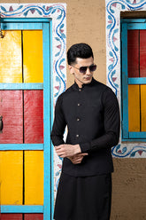 Boski Black Waistcoat