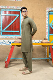 Army Green Kurta Shalwar