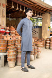Grey Kurta Trouser
