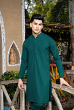 Teal Kurta Trouser