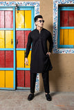 Boski Black Kurta Trouser