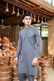 Grey Kurta Trouser