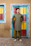 Army Green Kurta Trouser