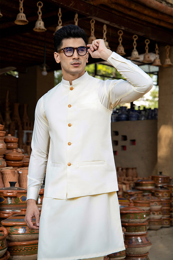 Boski Kurta Trouser with Waistcoat