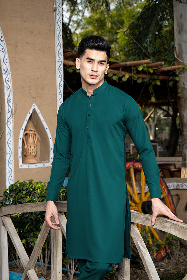 Teal Kurta Trouser